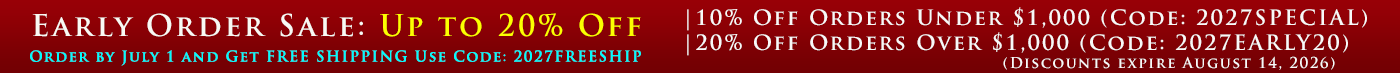 Early Order Discount Codes
